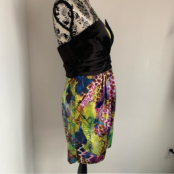 Charlotte Russe Black and Multicolor Mini Dress - Picture 6 of 11